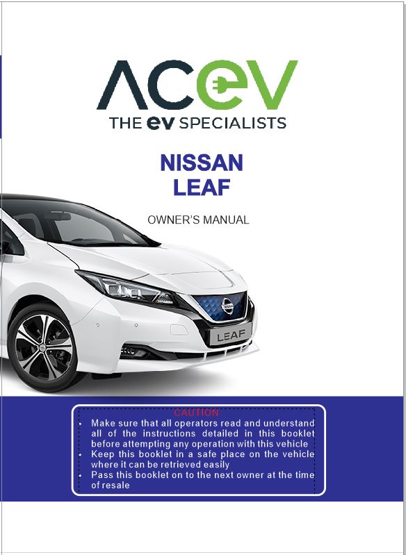 Nissan Leaf (40kWh, 2017+) Owner's Manual