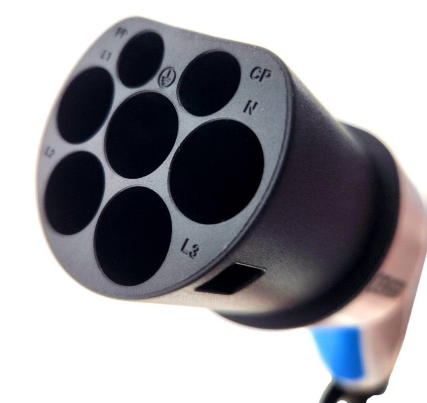 Type 2 to Type 1 Lead, 5m (Black GS)