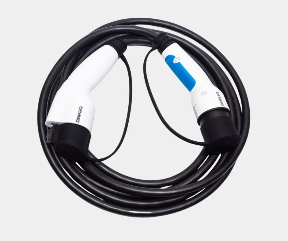 Type 2 to Type 1 Lead, 5m (Black GS)