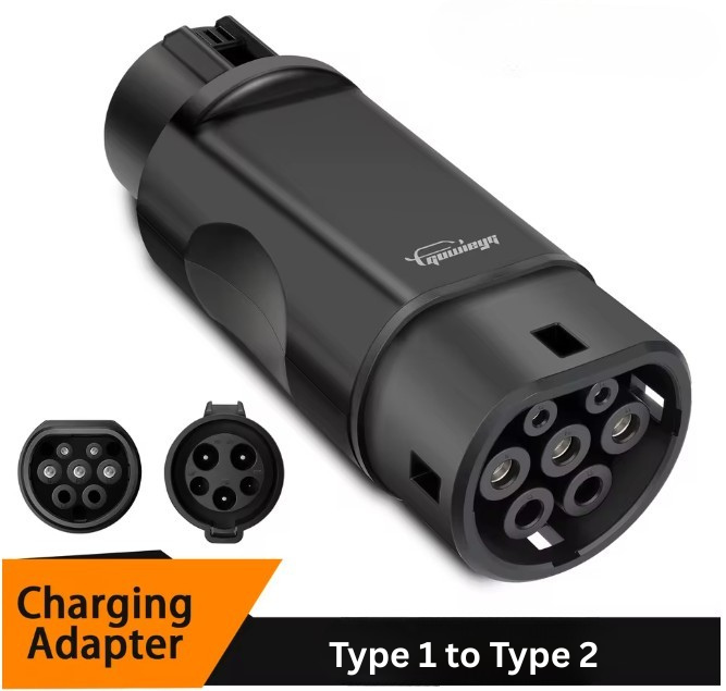 Type 1 to Type 2 Charge Cable Adapter