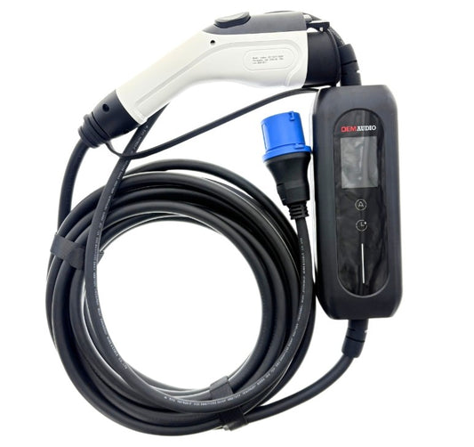 Premium 4.0 Type 1, 16 Amp Portable Charger Cable (CEE/caravan plug)