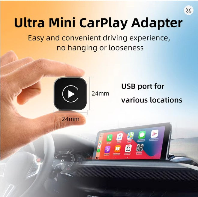 Wireless USB CarPlay & Android Auto