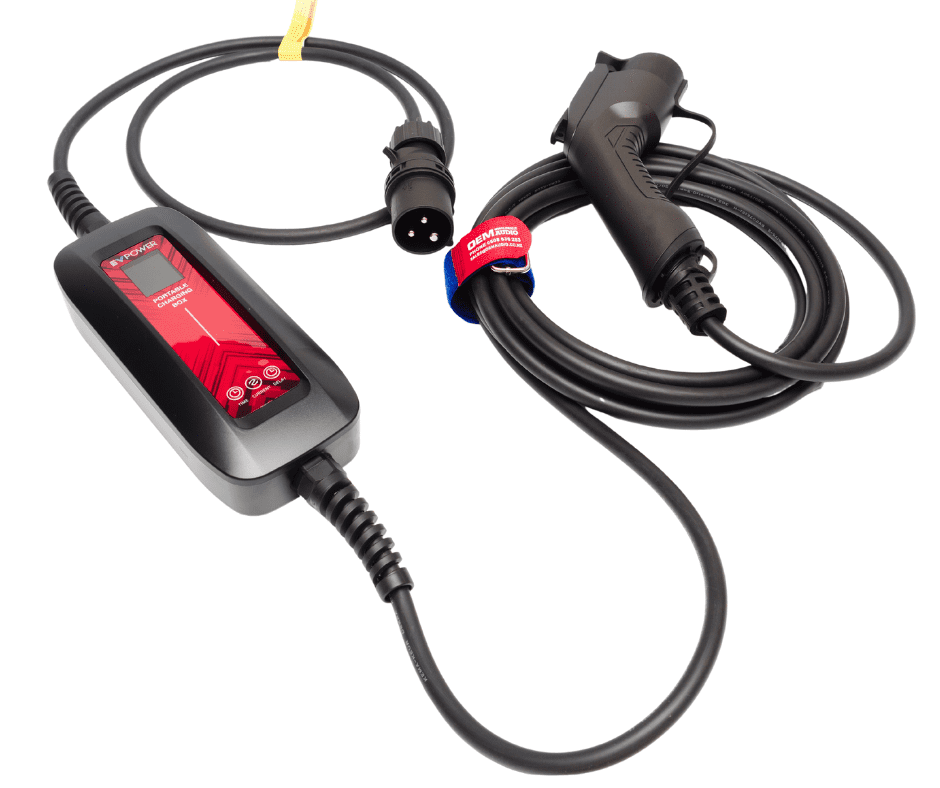 Premium Type 1 Charging Cable, 16 Amp (CEE/caravan plug)